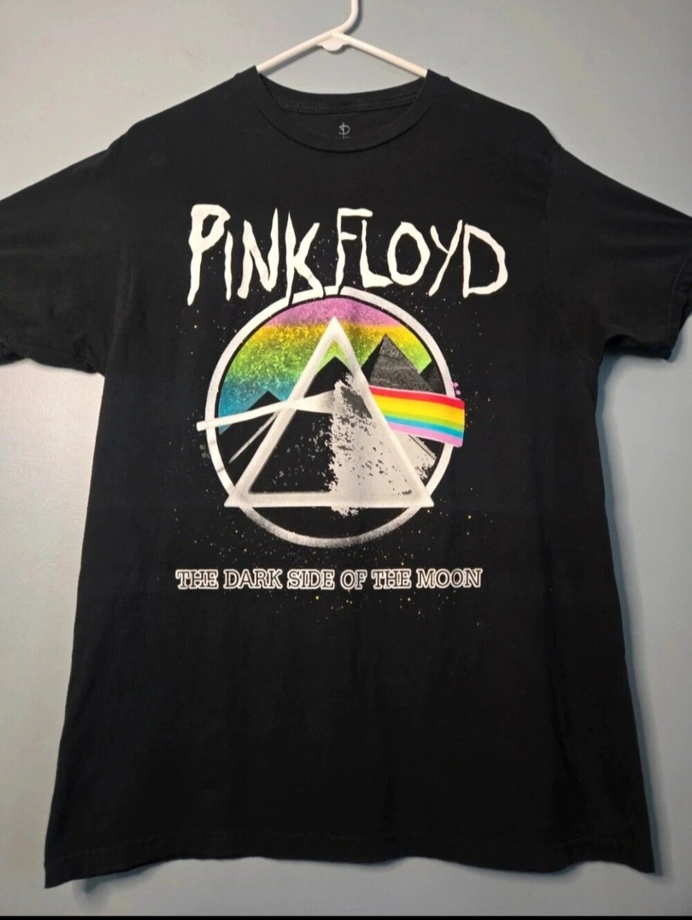 Pink Floyd The Dark Side of the Moon Graphic T-Shirt Men's Medium (M) UNISEX